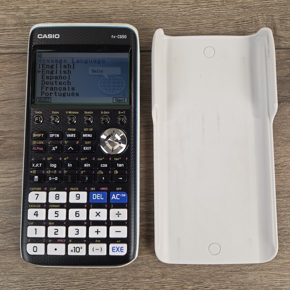 Casio Prizm FX-CG50 3D Graphing Calculator Color Display Scientific w/Case